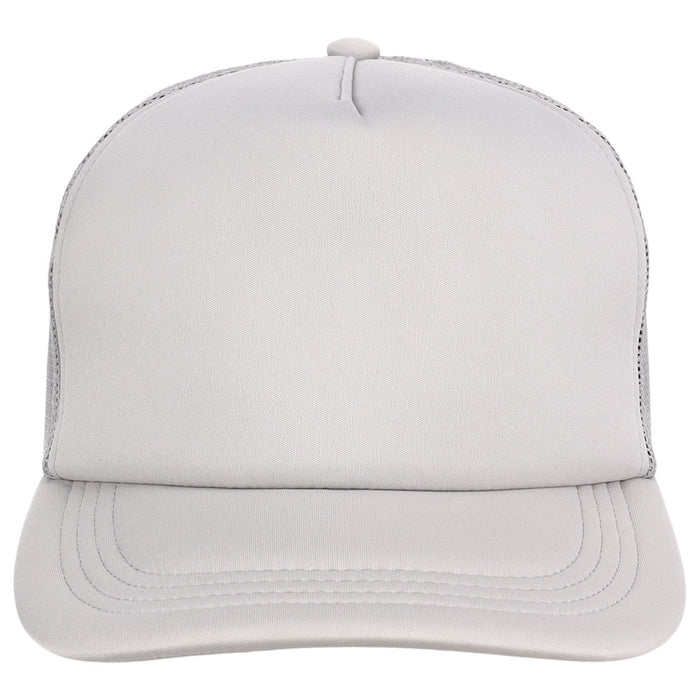 Crowns By Lids Screen Foam Trucker Cap - Grey/Grey