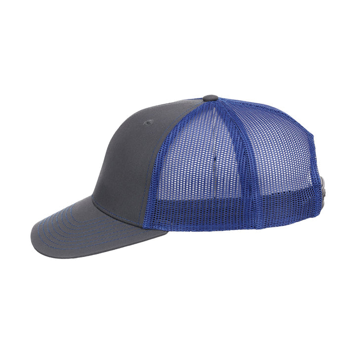 Crowns By Lids Slam Dunk Trucker Cap - Charcoal/Royal Blue
