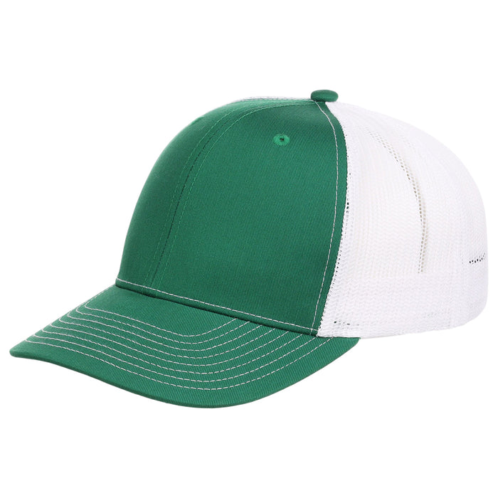 Crowns By Lids Slam Dunk Trucker Cap - Green/White