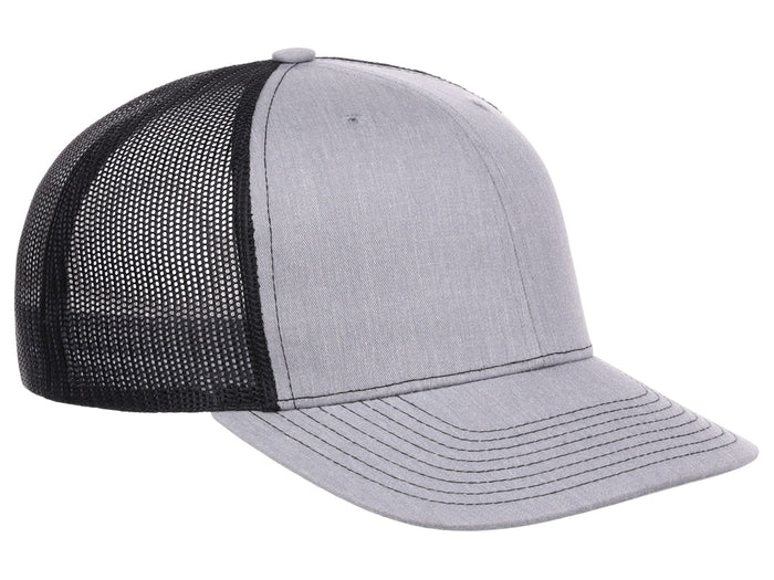 Crowns By Lids Slam Dunk Trucker Cap - Heather Grey/Black