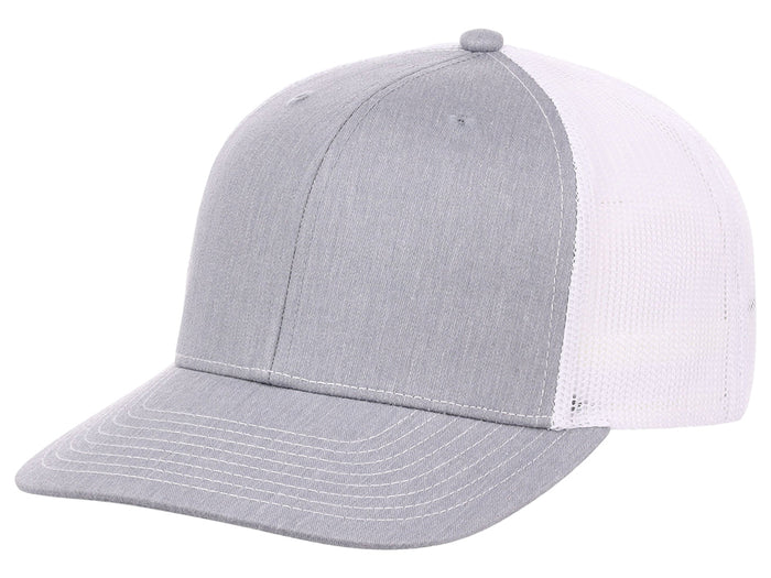 Crowns By Lids Slam Dunk Trucker Cap - Heather Grey/White
