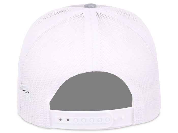 Crowns By Lids Slam Dunk Trucker Cap - Heather Grey/White