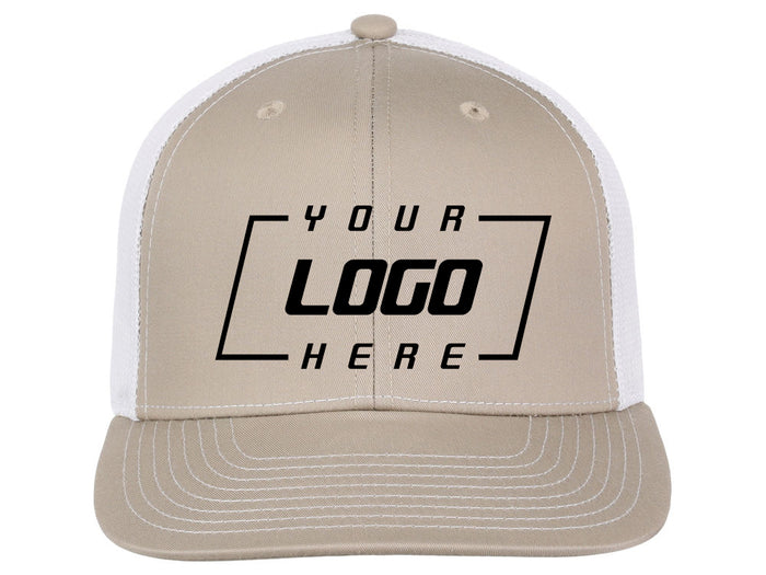 Crowns By Lids Slam Dunk Trucker Cap - Khaki/White