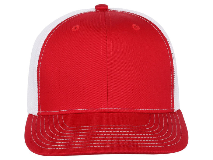 Crowns By Lids Slam Dunk Trucker Cap - Red/White