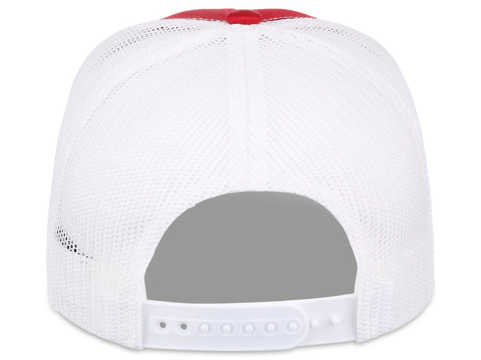 Crowns By Lids Slam Dunk Trucker Cap - Red/White