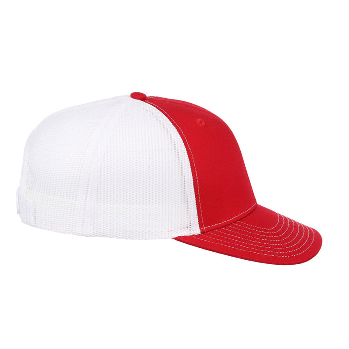 Crowns By Lids Slam Dunk Trucker Cap - Red/White