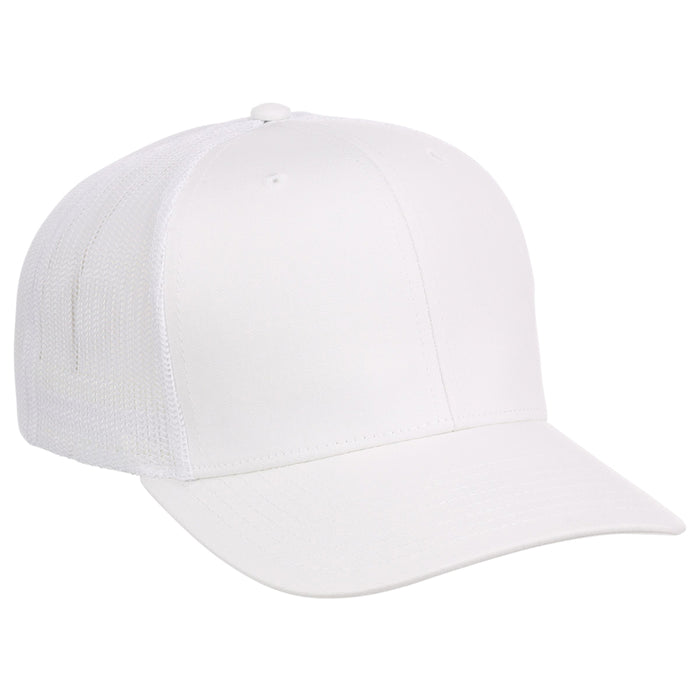 Crowns By Lids Slam Dunk Trucker Cap - White/White