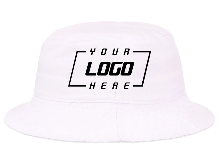Crowns By Lids Swish Bucket Hat - White
