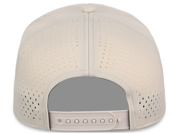 Crowns By Lids Tee Box 5-Panel Tech Cap - Stone