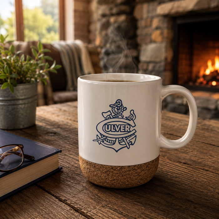 CSSC Anchor Corky Mug - White - 14oz