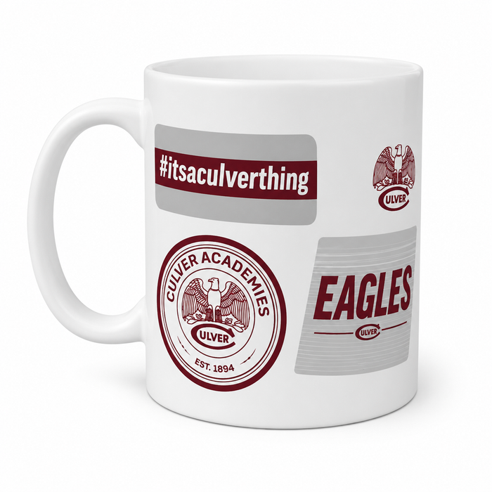 Culver Acacademies Colormax El Grande Mug - White
