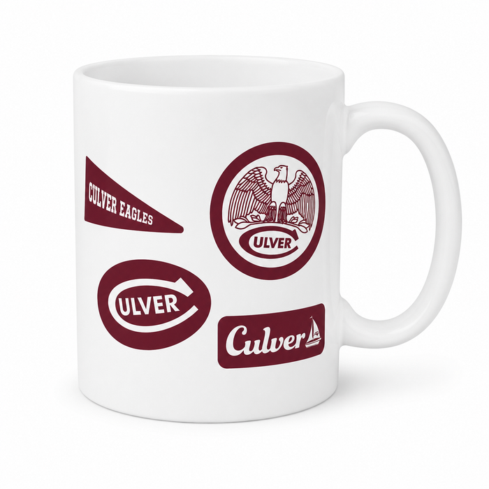 Culver Acacademies Colormax El Grande Mug - White