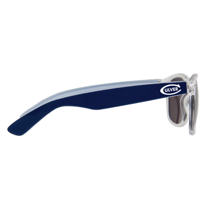 Culver Clear Front/Painted Arm Sunglasses - Navy