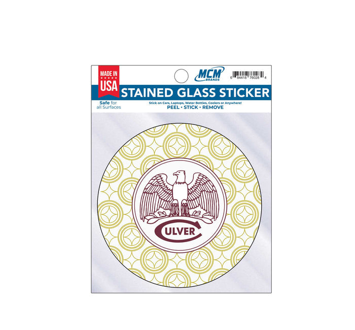 Culver Stained Glass Sticker