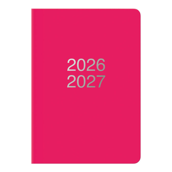 Dazzle Academic Weekly Planner, A5, 2026 - 2027 - Multilingual Dazzle Pink
 27-030358#color_dazzle-pink