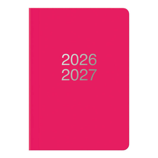 Dazzle Academic Weekly Planner, A5, 2026 - 2027 - Multilingual Dazzle Pink
 27-030358#color_dazzle-pink