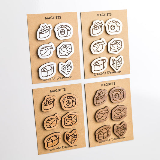 Decorative Magnets - Sushi Set