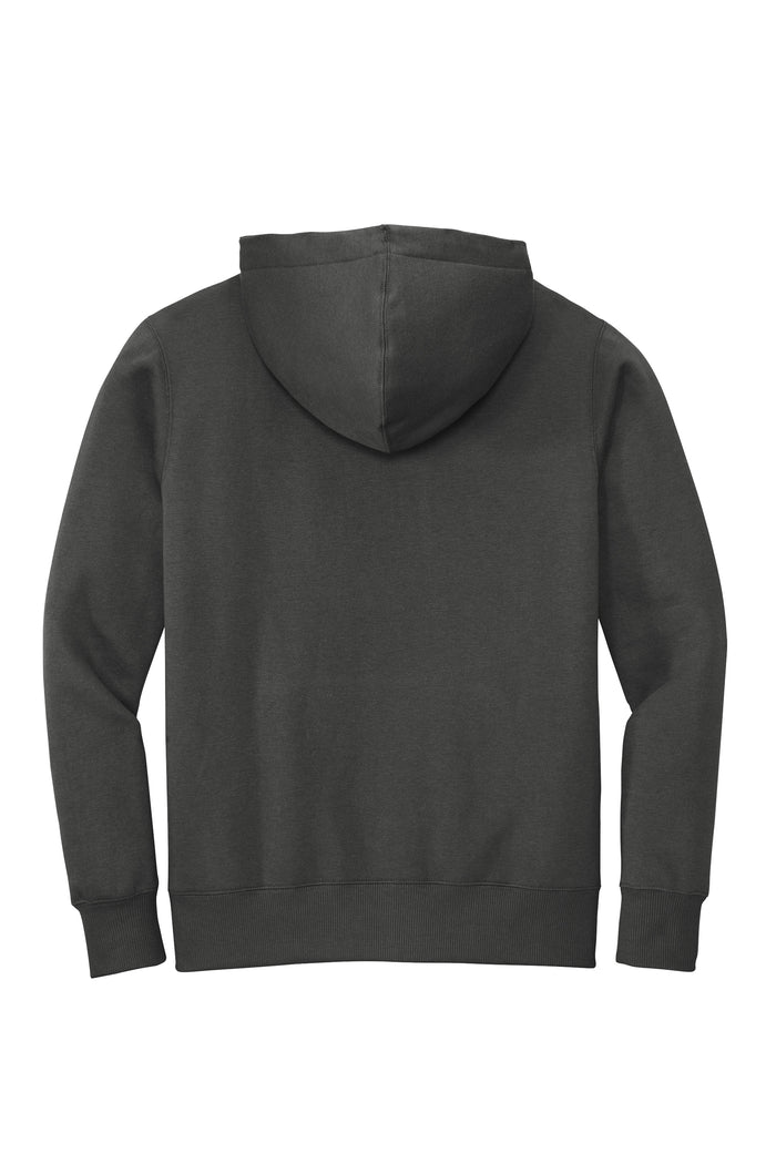 District Perfect Weight Fleece Unisex Hoodie - Charcoal