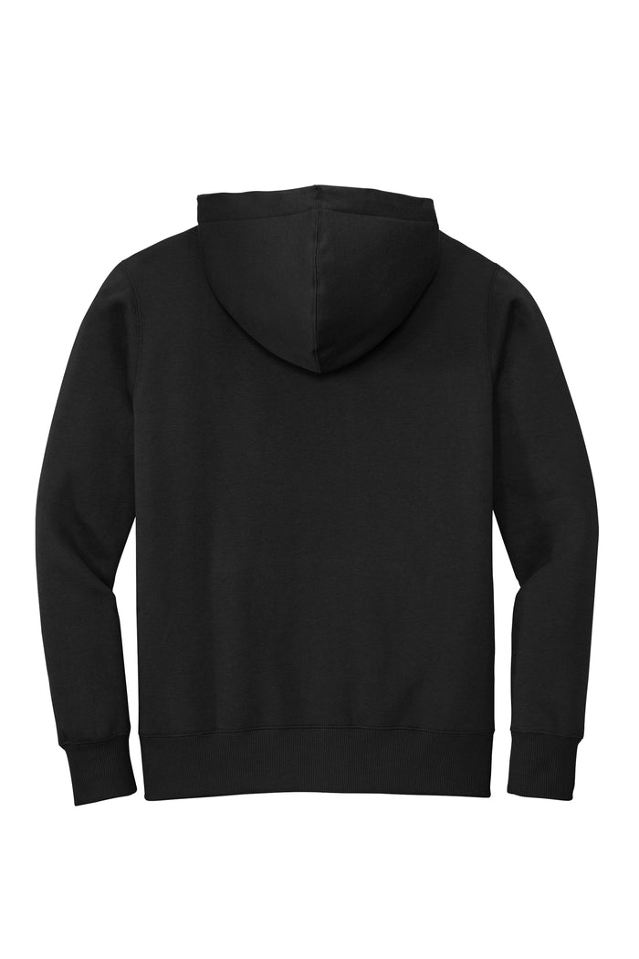 District Perfect Weight Fleece Unisex Hoodie - Jet Black