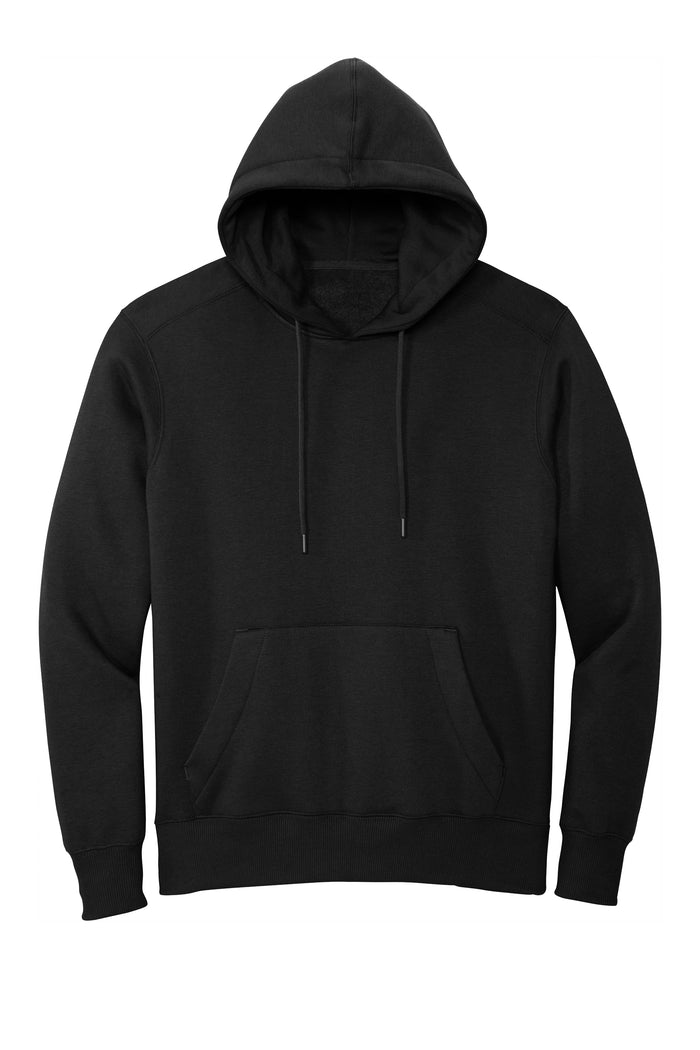 District Perfect Weight Fleece Unisex Hoodie - Jet Black