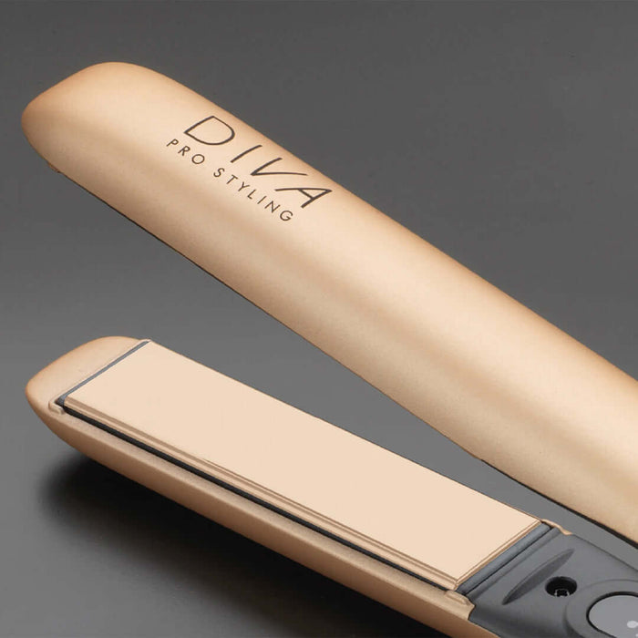 DIVA Pro Styling Precious Metals Professional - plaukų tiesintuvas, auksinė spalva
