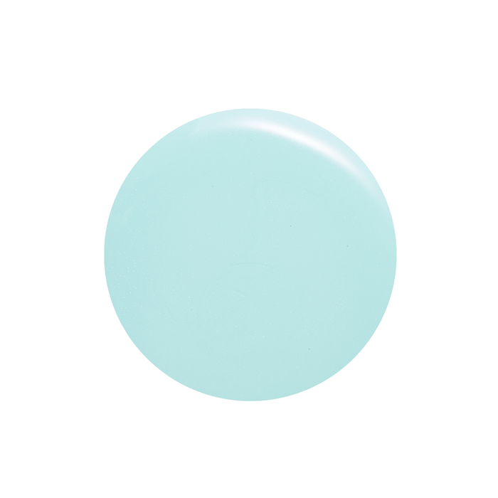 Don't Be Blue turquoise shimmer nail polish color swatch