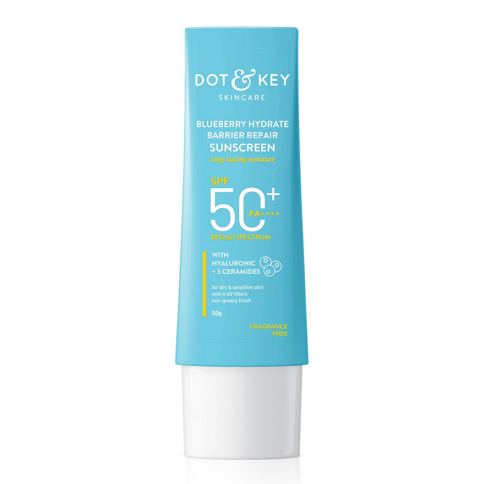 Dot and Key Blueberry Hydrate Barrier Repair Sunscreen SPF 50+ PA++++ 50g