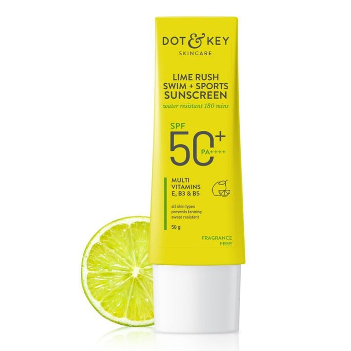 Dot and Key Lime Rush Swim + Sports Sunscreen SPF 50 PA++++ 50g