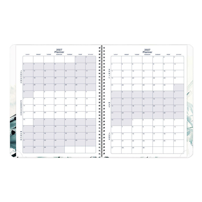 Dramatic Floral Weekly/Monthly Planner, 2027 - English C958G.01-27 Blueline