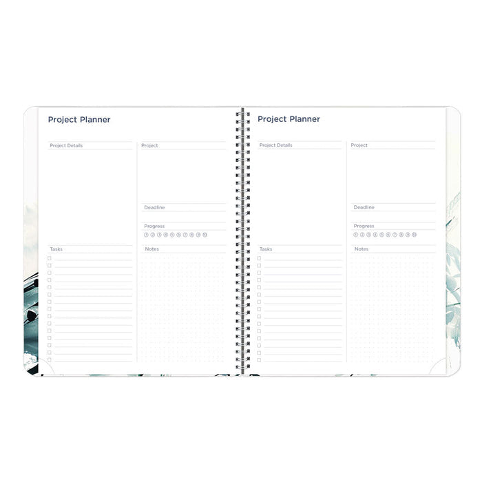 Dramatic Floral Weekly/Monthly Planner, 2027 - English C958G.01-27 Blueline