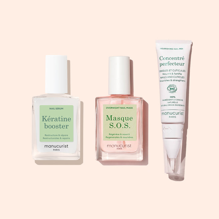 Kératine Booster + Masque S.O.S. + Concentré Perfecteur