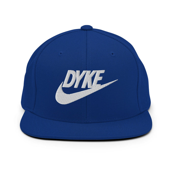 Dyke Sport 6 Panel Flatbill Snapback Hat