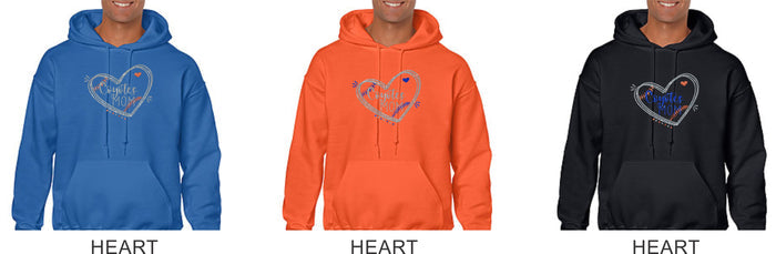 EC Coyotes Basic Hoodie-4 designs  Matte or Glitter
