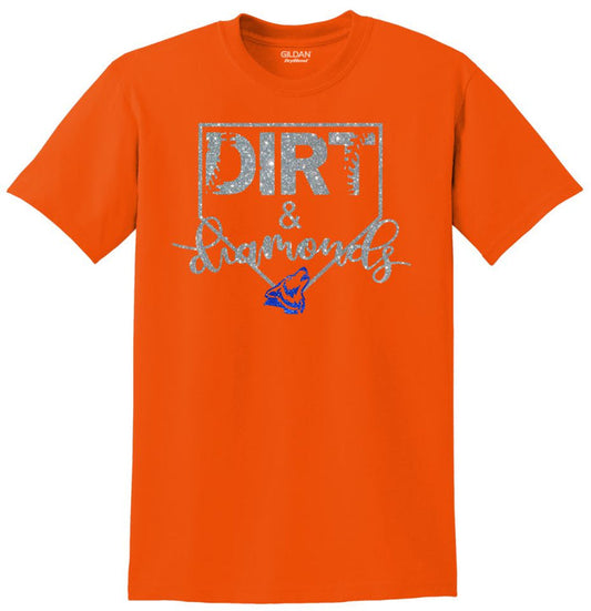 EC Coyotes Diamonds Tee- Matte or Glitter