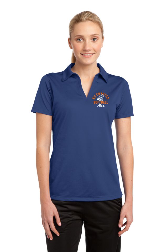 EC Coyotes Ladies or Unisex Wicking Polo