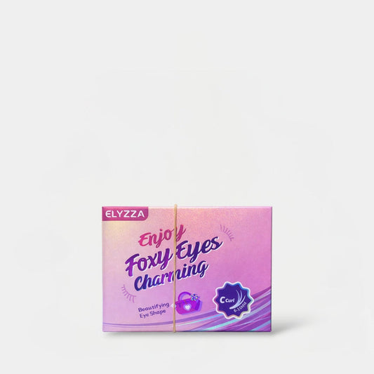 Elyzza Enjoy Foxy Eyes Charming False Eyelashes MINI (12 Clusters) إليزا استمتعي بعيون جذابة مع رموش صناعية صغيرة ساحرة - Princess Cosmetics Qatar