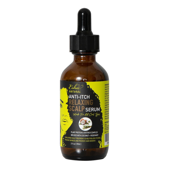 Esha Natural Anti-Itch Relaxing Scalp Serum Coconut & Rosemary - ikatehouse