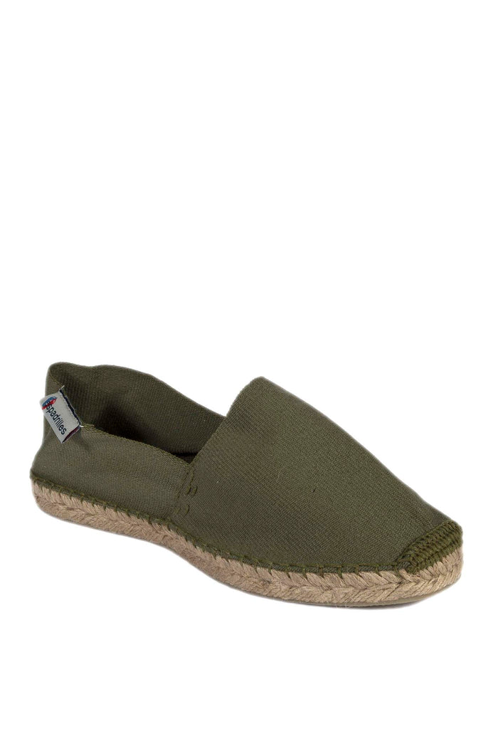 ESPADRILLES Espadrilles alpargata verde ALPARGATA LONA-KAKI