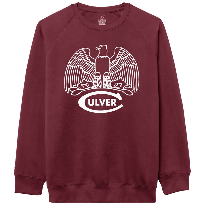 Essential Fleece Crew 2.0 - Maroon