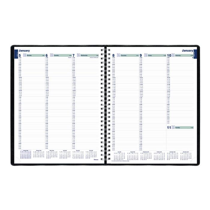 Blueline Essential Plan & Link™ Weekly Planner, Black, 2026 C5950.81T-26