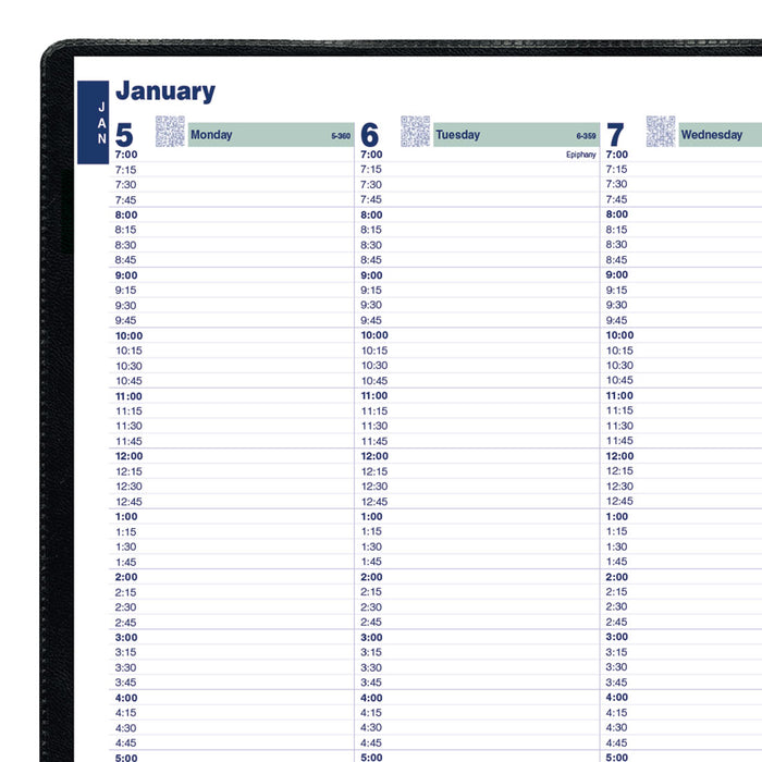 Blueline Essential Plan & Link™ Weekly Planner, Black, 2026 C5950.81T-26