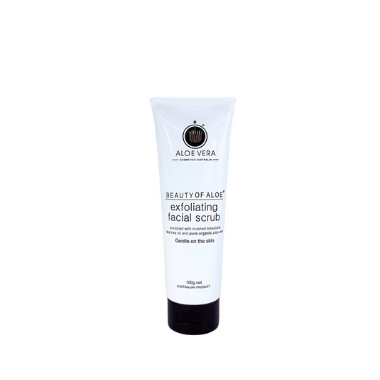 Exfoliating Facial Scrub | BEAUTY OF ALOE™