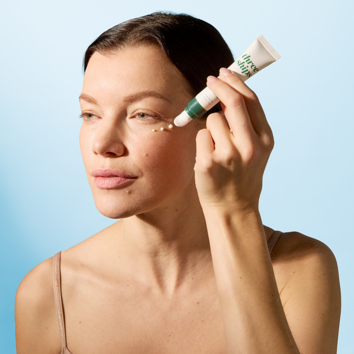 Three Ships-Eye Hero Bio-Retinol Smoothing Eye Cream-Skincare-628110639530-5_Model-The Detox Market |