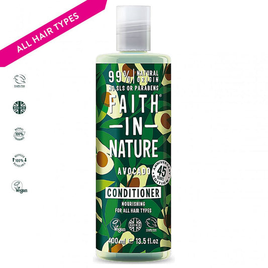 Faith in Nature Organic Avocado Natural Conditioner 400ml