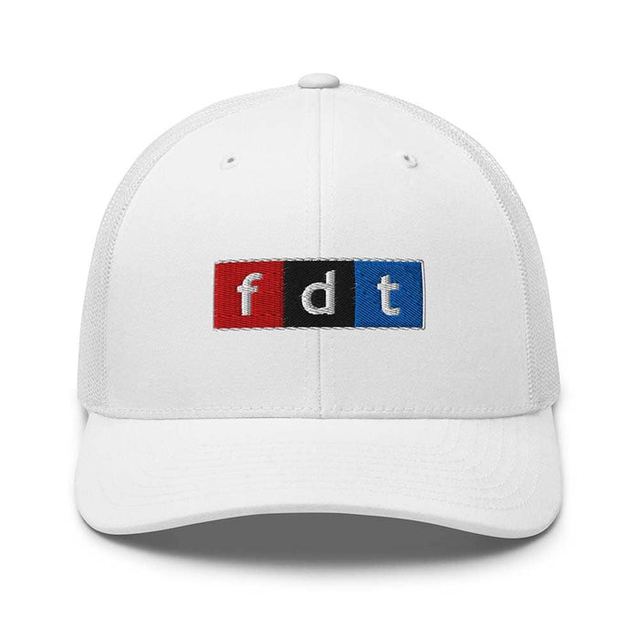 FDT trucker snapback white