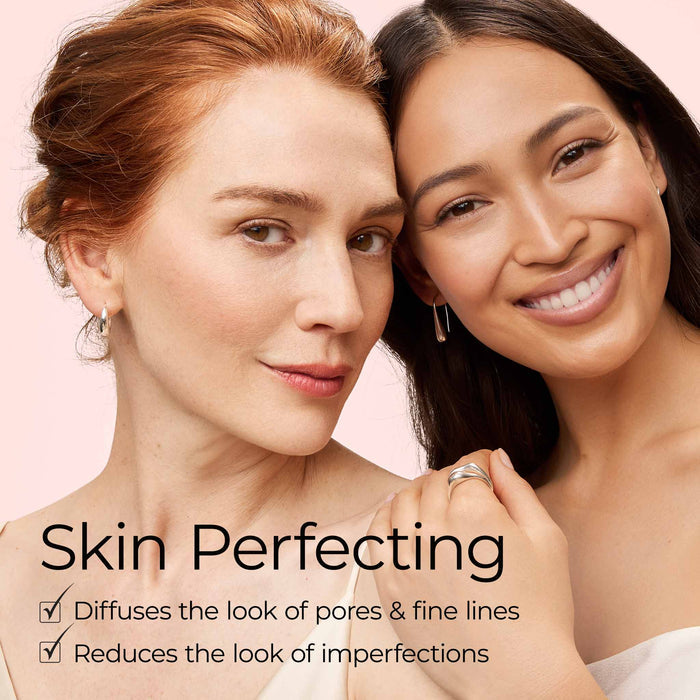 Flawless Finish Skincaring Foundation is skin perfecting. Diffuses the look of pores and fine lines and reduces the look of imperfections.