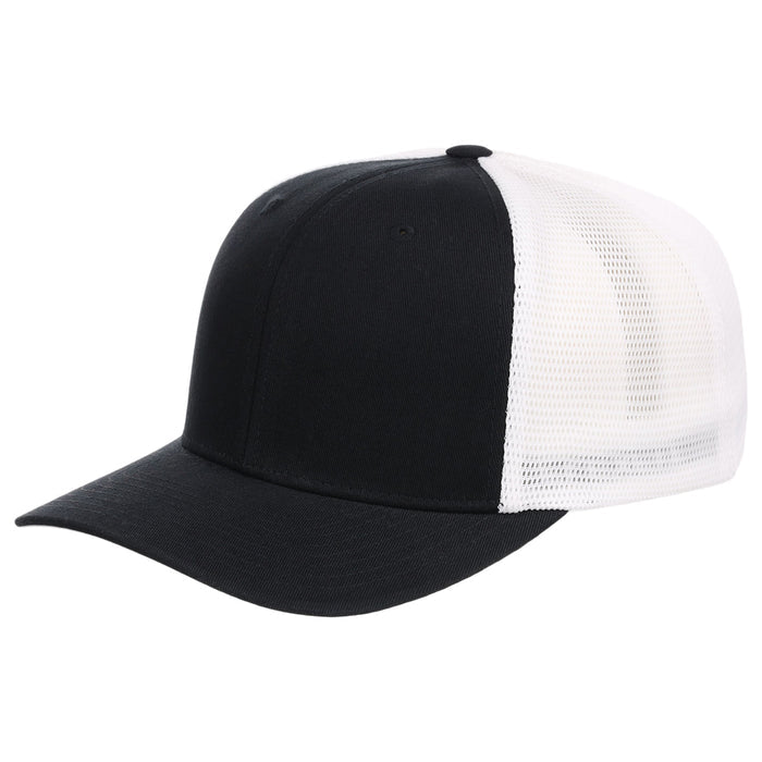 Flexfit Blank 110 Trucker - Black/White