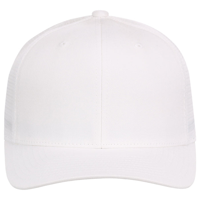 Flexfit Blank 110 Trucker Cap - White