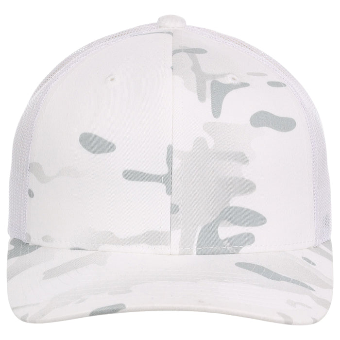 Flexfit Fan Trucker - White/Camo