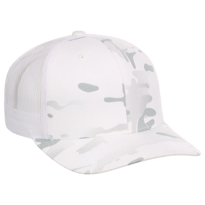 Flexfit Fan Trucker - White/Camo